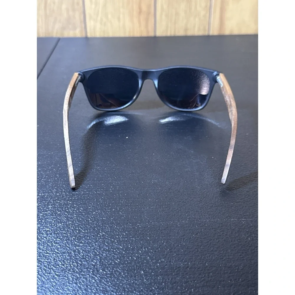 Woodies Don't Limit Your Challenges Walnut/Black  Polarized Sunglasses